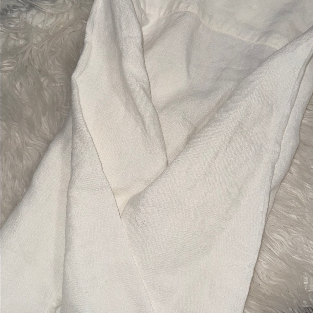 Vincent James Hutton Button Front Linen Shirt - Picture 6 of 9